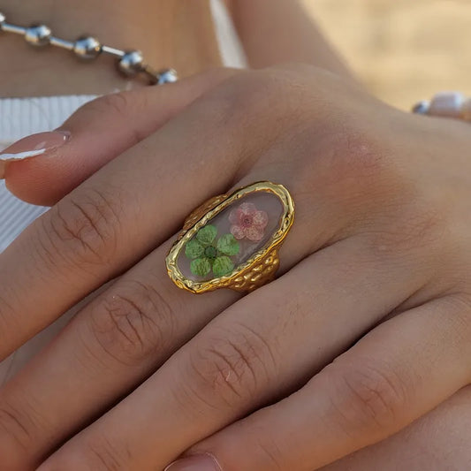 Anillo Flowers