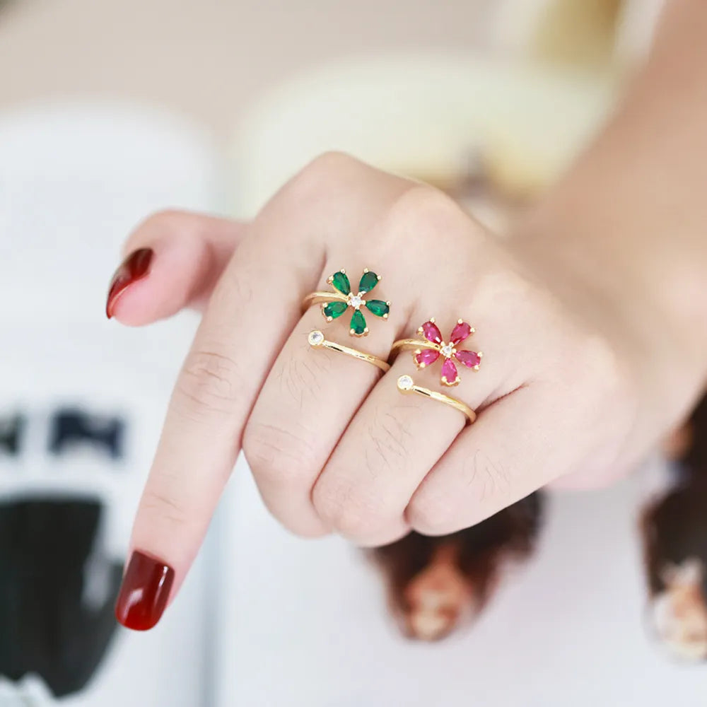 Anillo flor 🌸Calíope🌸